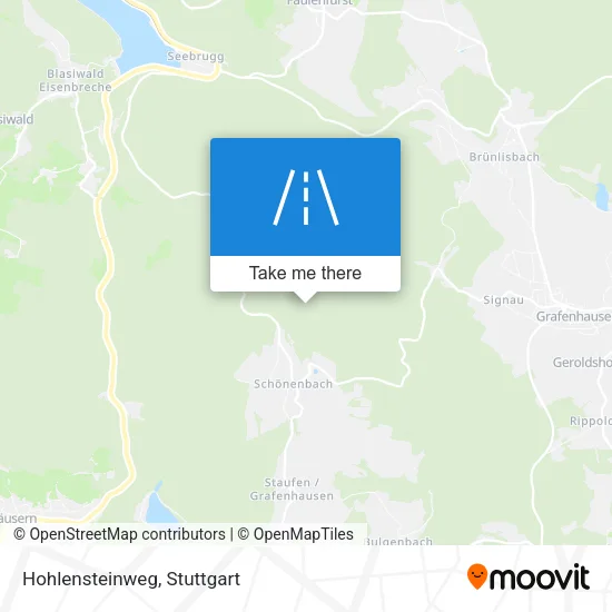 Карта Hohlensteinweg