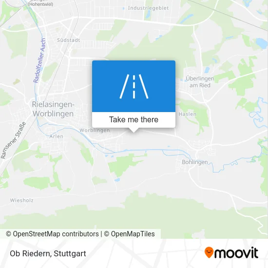 Карта Ob Riedern