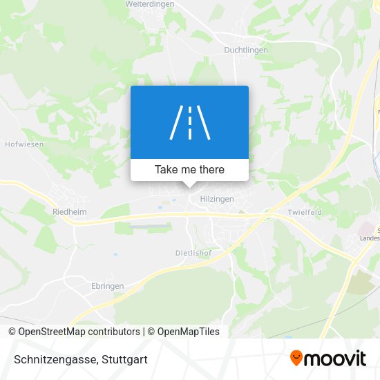 Карта Schnitzengasse