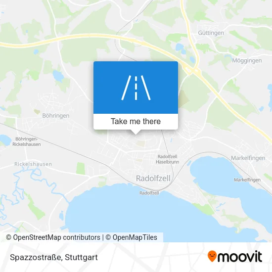 Карта Spazzostraße