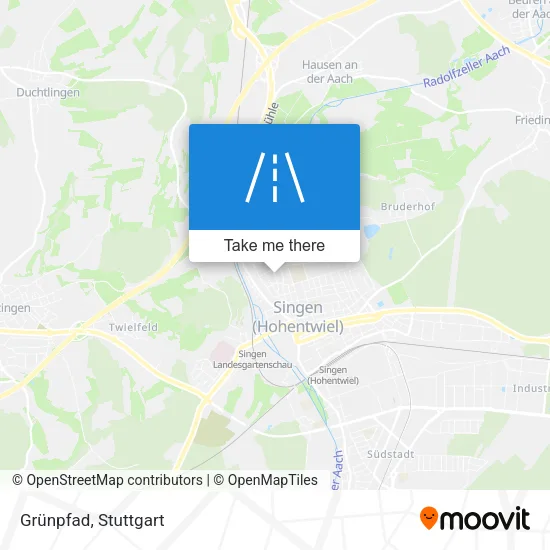 Карта Grünpfad