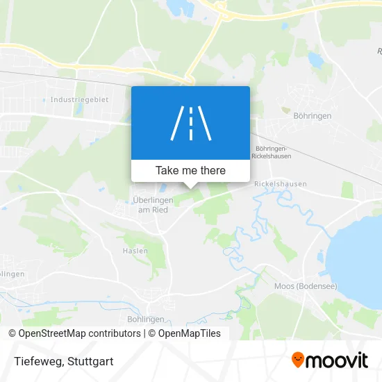 Карта Tiefeweg
