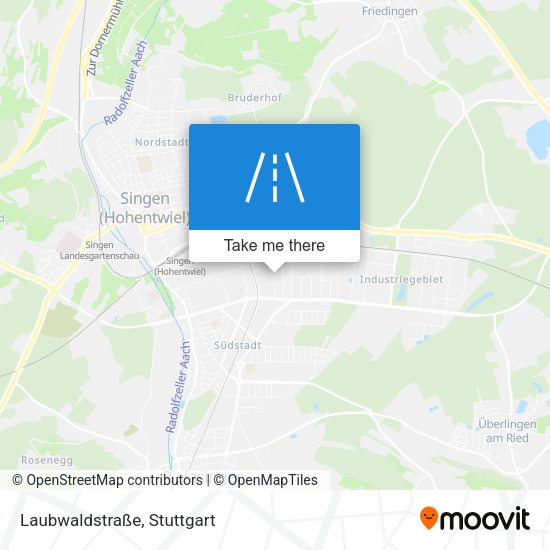 Laubwaldstraße map