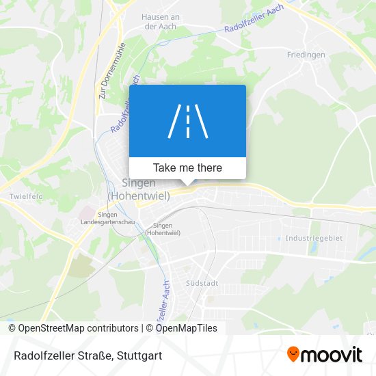 Radolfzeller Straße map