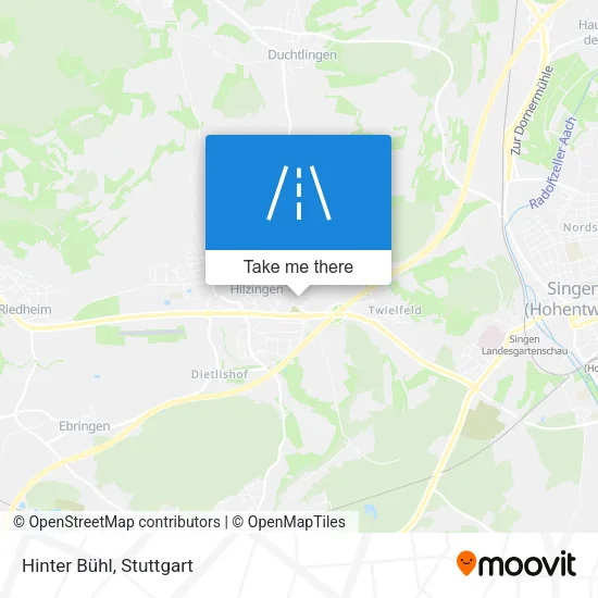 Карта Hinter Bühl