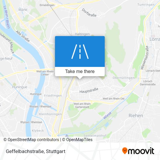 Geffelbachstraße map