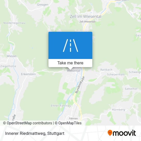 Innerer Riedmattweg map