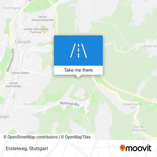 Карта Erstelweg