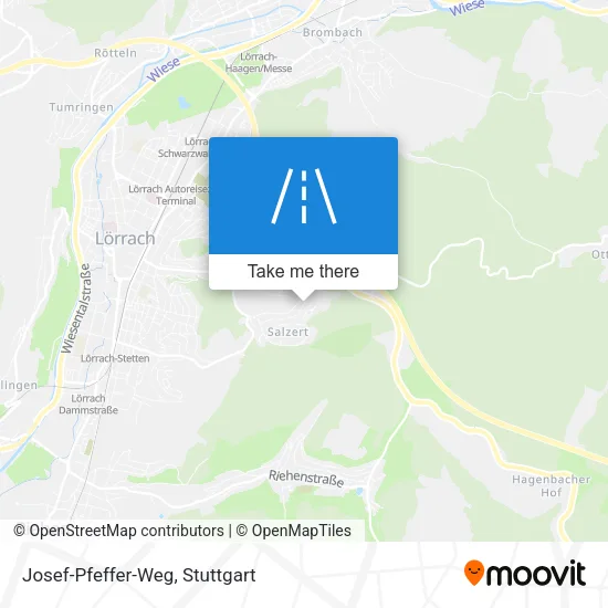 Карта Josef-Pfeffer-Weg