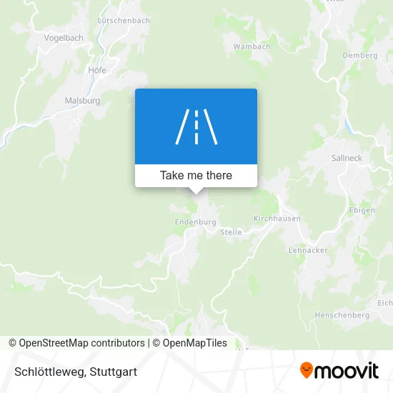Карта Schlöttleweg