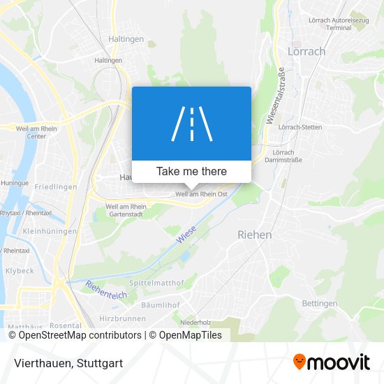 Карта Vierthauen