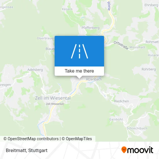 Карта Breitmatt