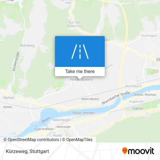 Карта Kürzeweg