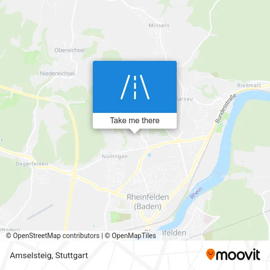 Карта Amselsteig