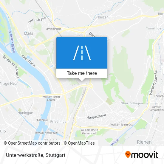 Карта Unterwerkstraße