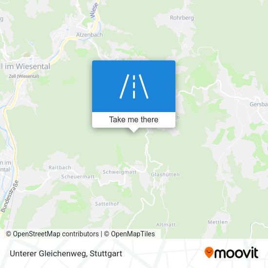 Карта Unterer Gleichenweg