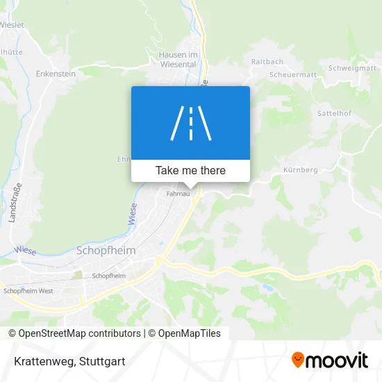 Карта Krattenweg