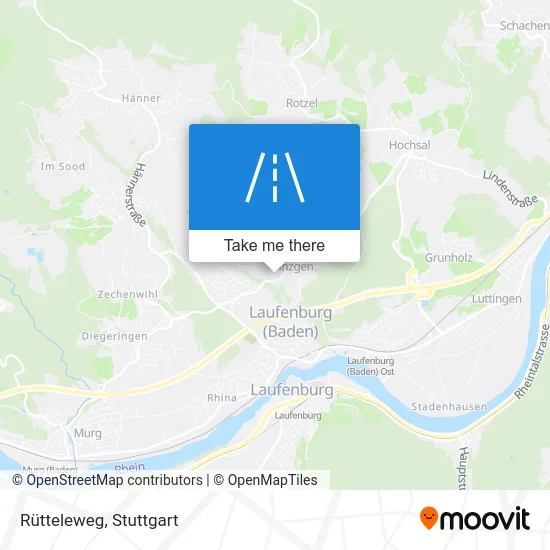 Rütteleweg map