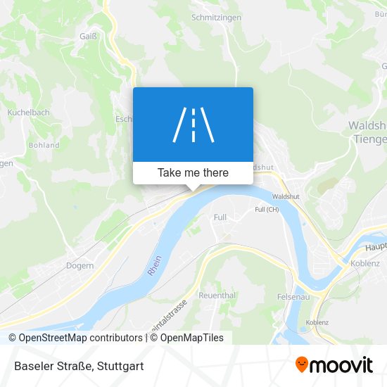 Baseler Straße map