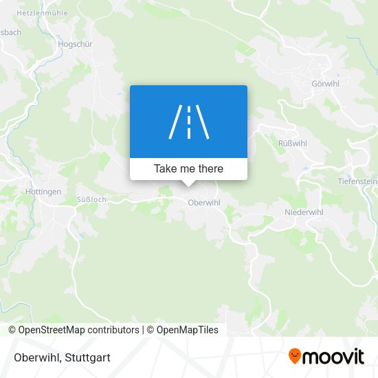 Карта Oberwihl