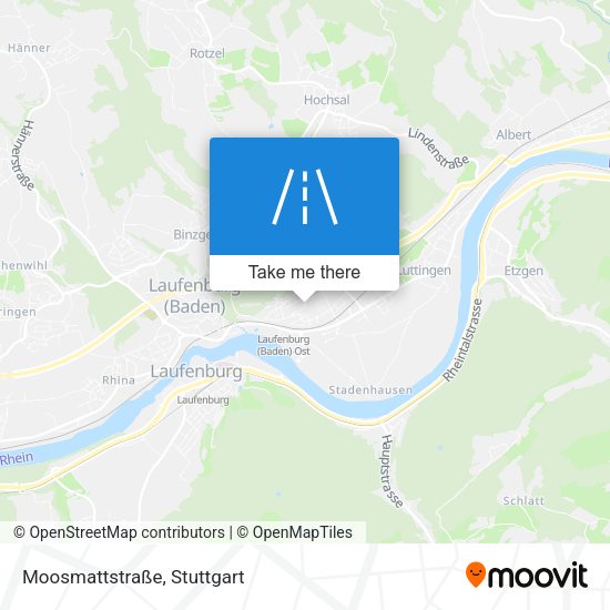 Карта Moosmattstraße