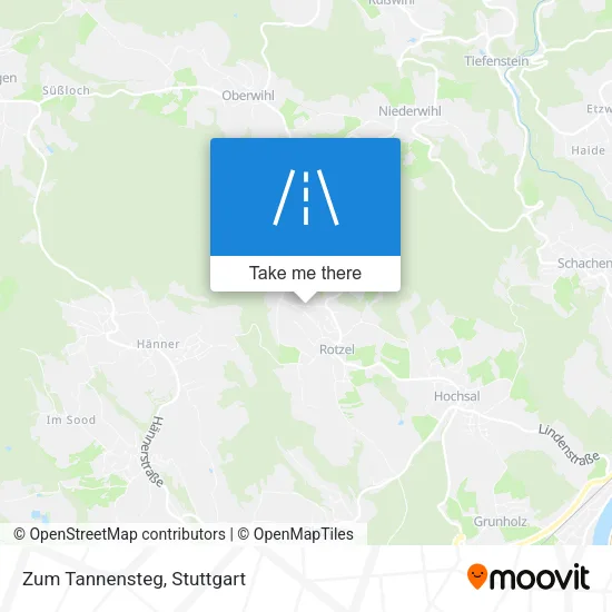 Карта Zum Tannensteg