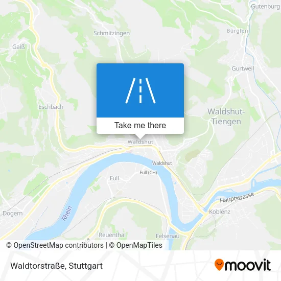 Waldtorstraße map