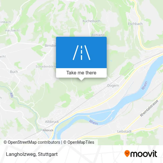 Карта Langholzweg