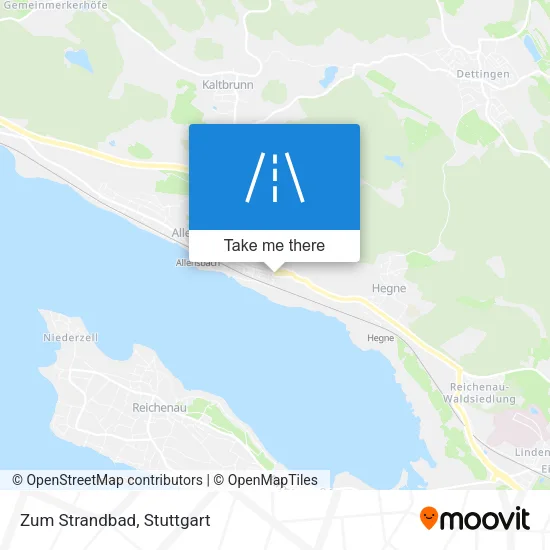 Карта Zum Strandbad