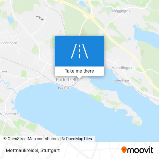 Карта Mettnaukreisel