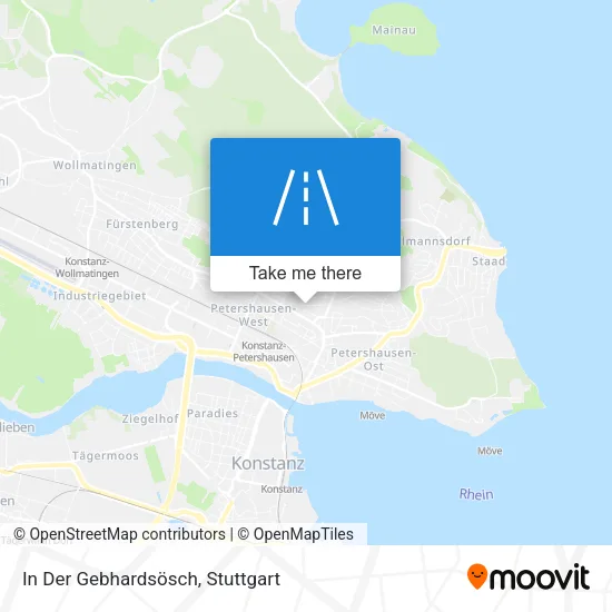 Карта In Der Gebhardsösch