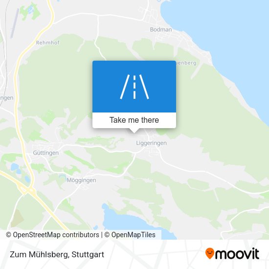 Карта Zum Mühlsberg