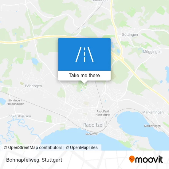 Карта Bohnapfelweg