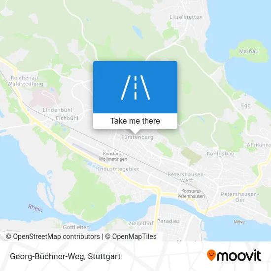 Карта Georg-Büchner-Weg