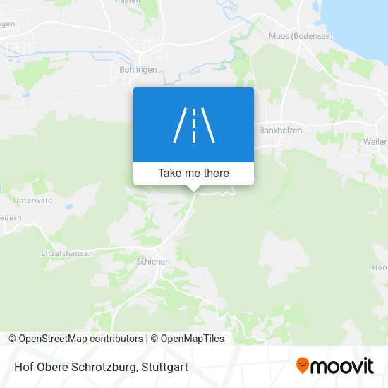 Hof Obere Schrotzburg map