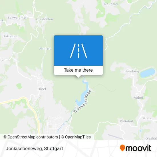 Карта Jockisebeneweg