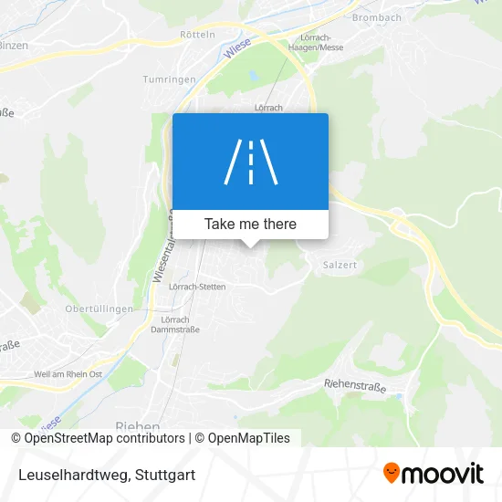 Карта Leuselhardtweg