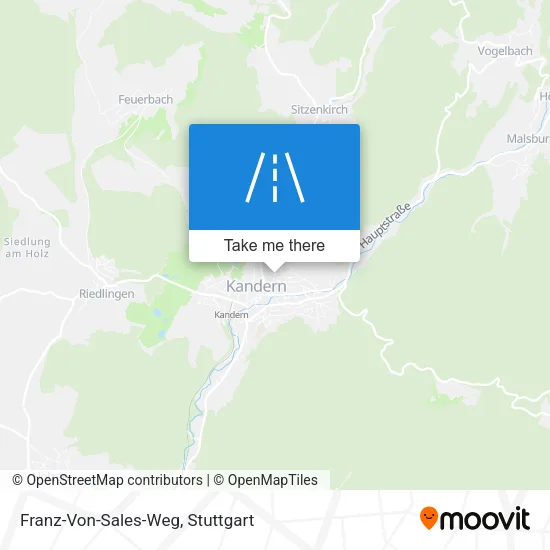 Карта Franz-Von-Sales-Weg