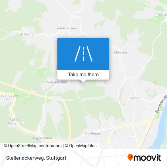 Карта Stellenackerweg