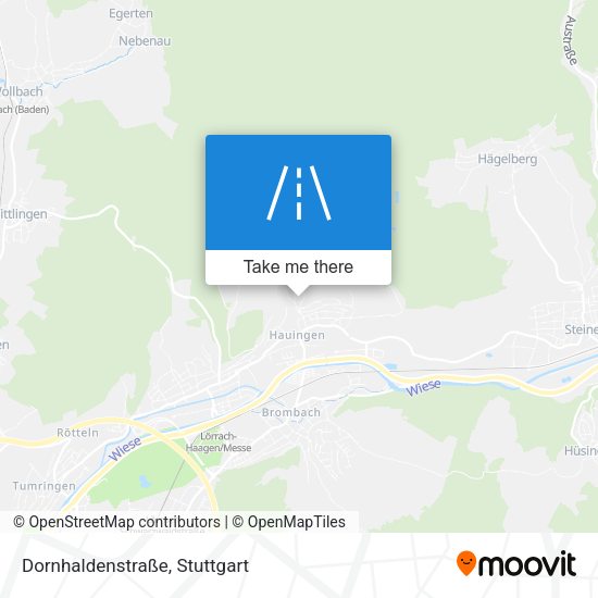 Dornhaldenstraße map