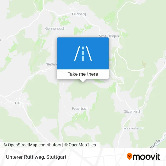 Карта Unterer Rüttiweg