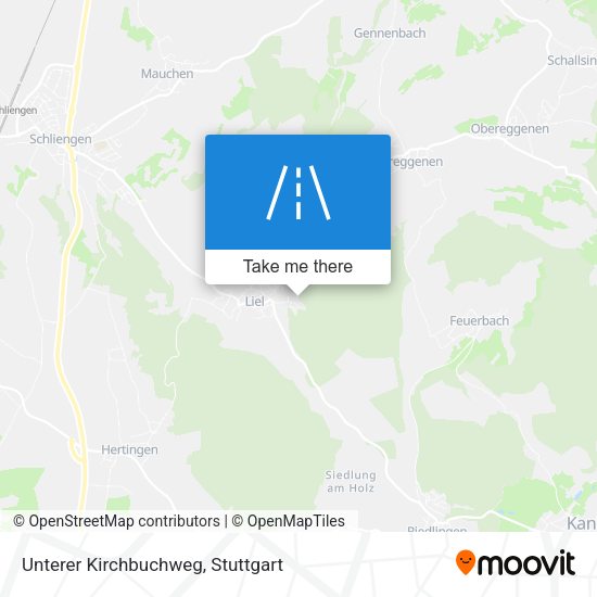 Unterer Kirchbuchweg map