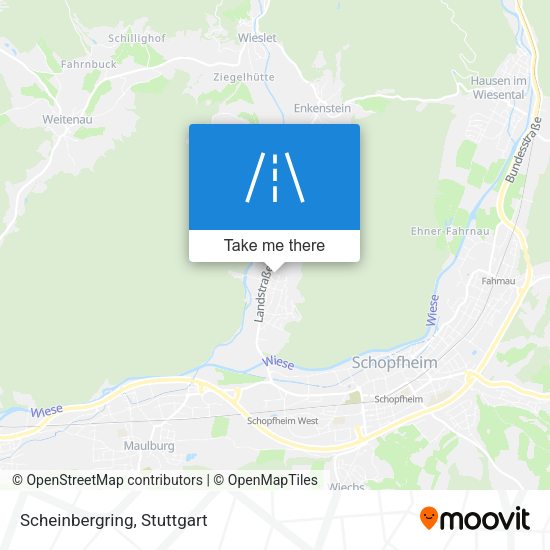 Карта Scheinbergring