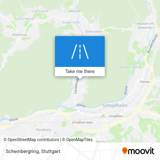 Карта Scheinbergring