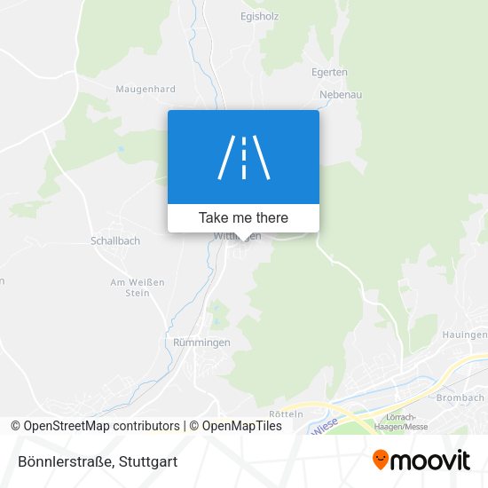 Bönnlerstraße map