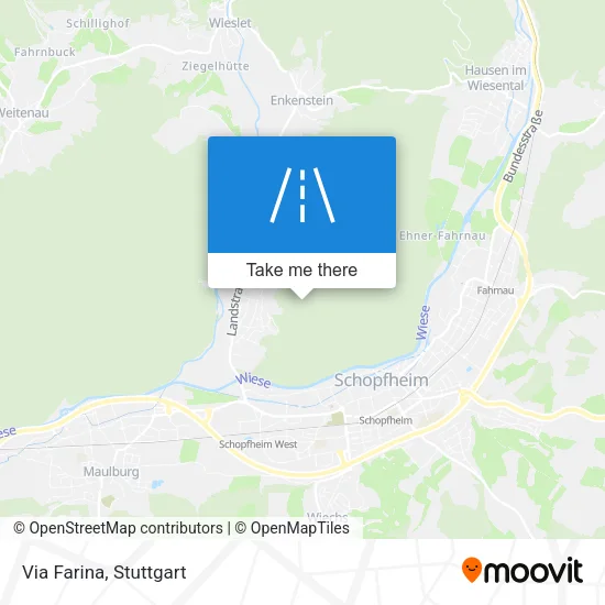Карта Via Farina