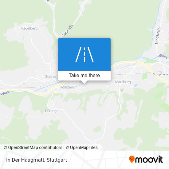 Карта In Der Haagmatt