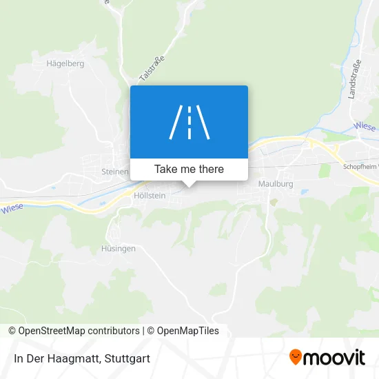 Карта In Der Haagmatt