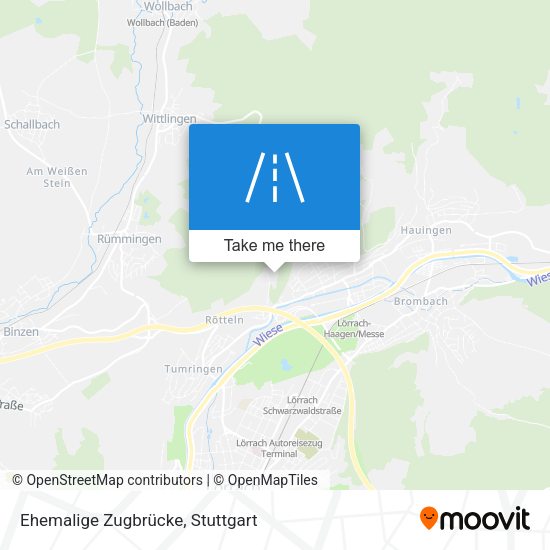 Ehemalige Zugbrücke map