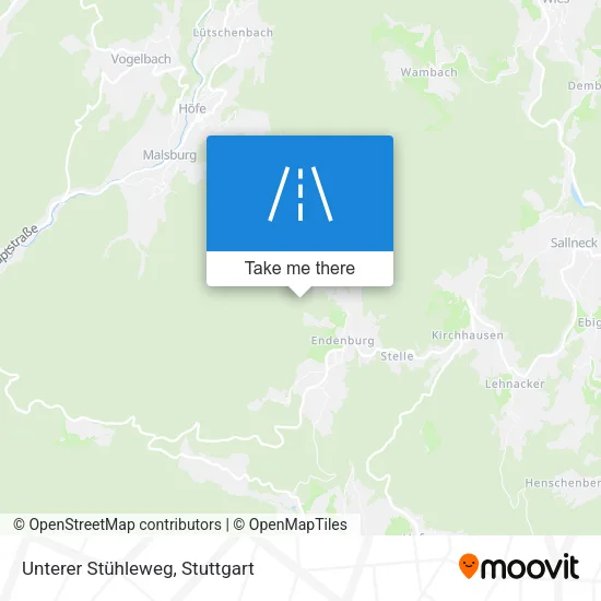 Карта Unterer Stühleweg